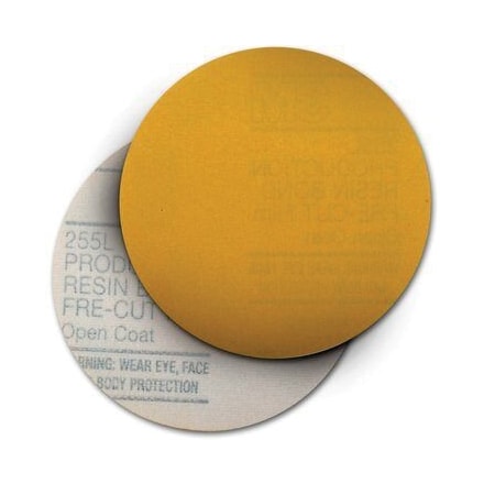 3M 3M Hookit Gold Film Disc 255L, 5 inxNH P320, 100 dscs pr bx 4 bxs pr cs, 100PK 7000119431